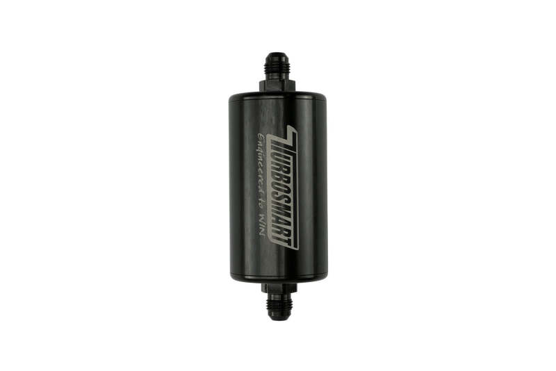 Turbosmart Black 10-Micron -6AN Inline Fuel Filter