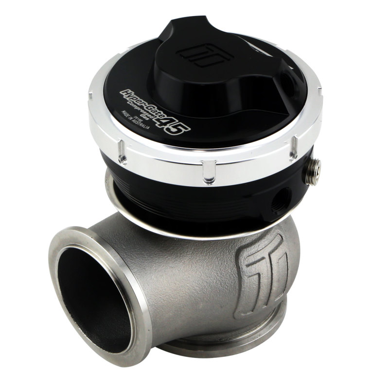 Turbosmart Black WG45 Compressed Gas Gen V Hyper-Gate 45 5psi External Wastegate