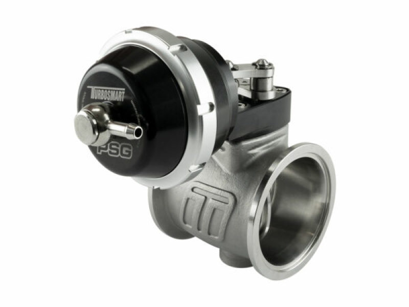 Turbosmart Black PSG50V 6 InHg Pneumatic StraightGate50 Vacuum-Based External Wastegate