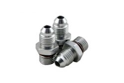 Turbosmart -4AN Silver Oil Pressure Regulator Fitting Kit