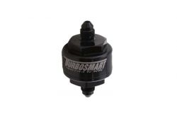 Turbosmart Black -4AN Billet Turbo Oil Feed Filter with 44 Micron Pleated Disc