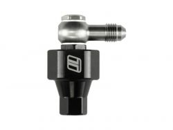 Turbosmart 44-Micron -4AN Banjo Inlet Turbo-Mounted Oil Filter