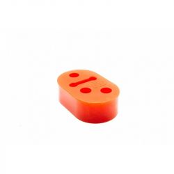 Turbo XS Red Universal 12mm Two-Position Polyurethane Exhaust Hanger