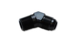 Vibrant -3AN To 1/8'' NPT 45 Degree Elbow Adapter Fitting