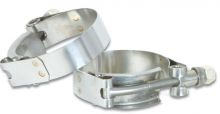 Vibrant Stainless Steel T-Bolt Clamps: 2.75" to 3.1" Range - 2 Pack