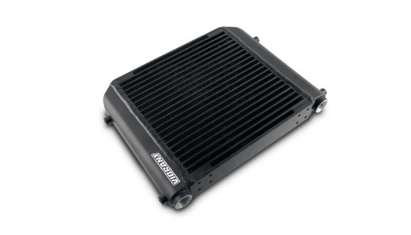 Vibrant 12x12x2 Single Pass Oil Cooler Assembly
