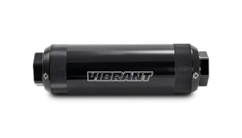Vibrant -12AN 100 Micron HD Power Fuel Filter