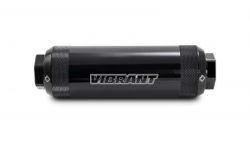Vibrant -12AN 100 Micron HD Power Fuel Filter