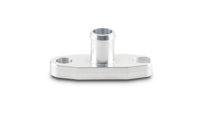 Vibrant 5/8-inch Male Barb Oil Drain Flange with T3/T4 and GT40-GT55 Turbos