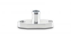 Vibrant 5/8-inch Male Barb Oil Drain Flange with T3/T4 and GT40-GT55 Turbos