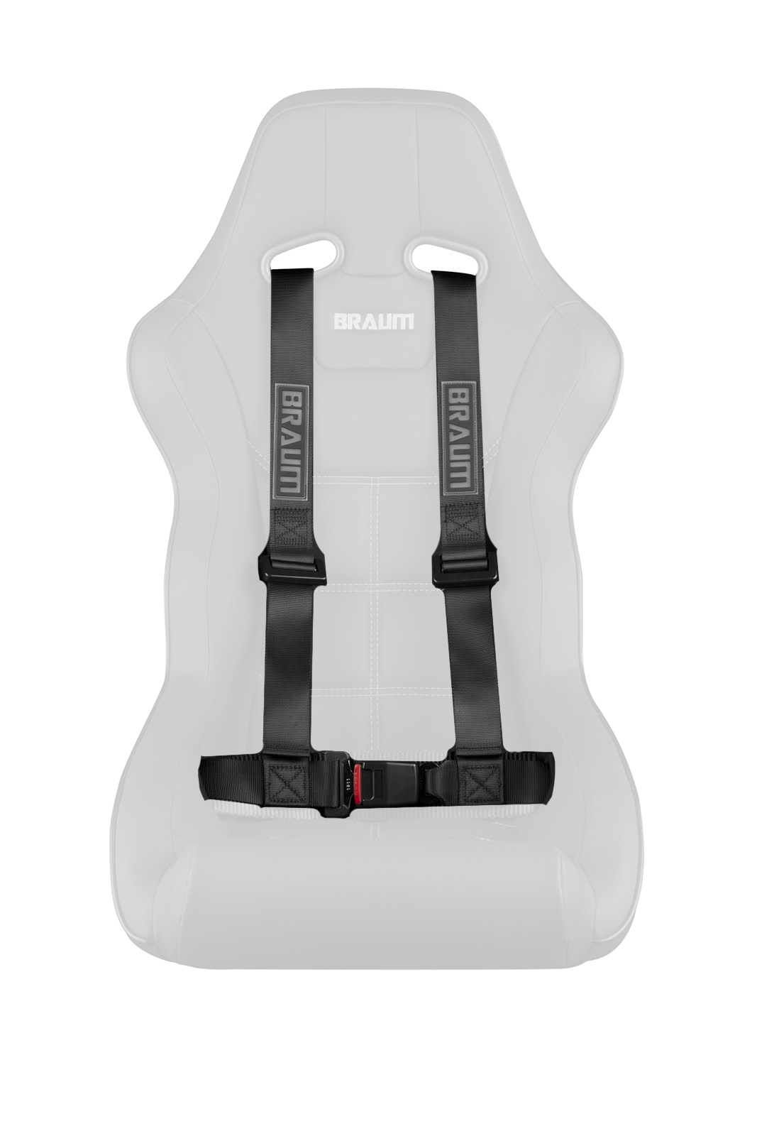 Braum 2in Black 4 Point Racing Harness