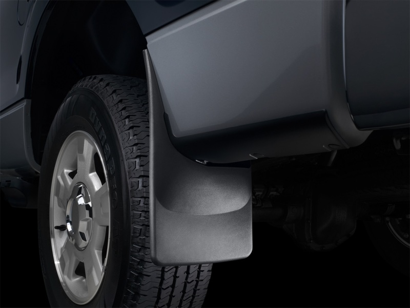 WeatherTech 17-25 Ridgeline Black DigitalFit No-Drill Rear Mudflaps