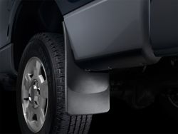 WeatherTech 17-25 Ridgeline Black DigitalFit No-Drill Rear Mudflaps