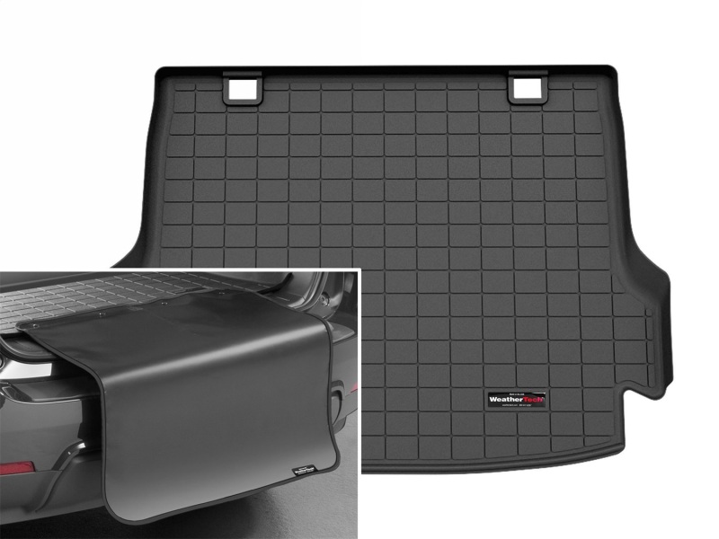 WeatherTech 25-26 ADX Black Behind 3rd Row Cargo Liner with Bumper Protector