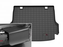 WeatherTech 25-26 ADX Black Behind 3rd Row Cargo Liner with Bumper Protector