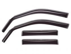 WeatherTech 12-16 CR-V Dark Tint Front & Rear Side Window Deflectors