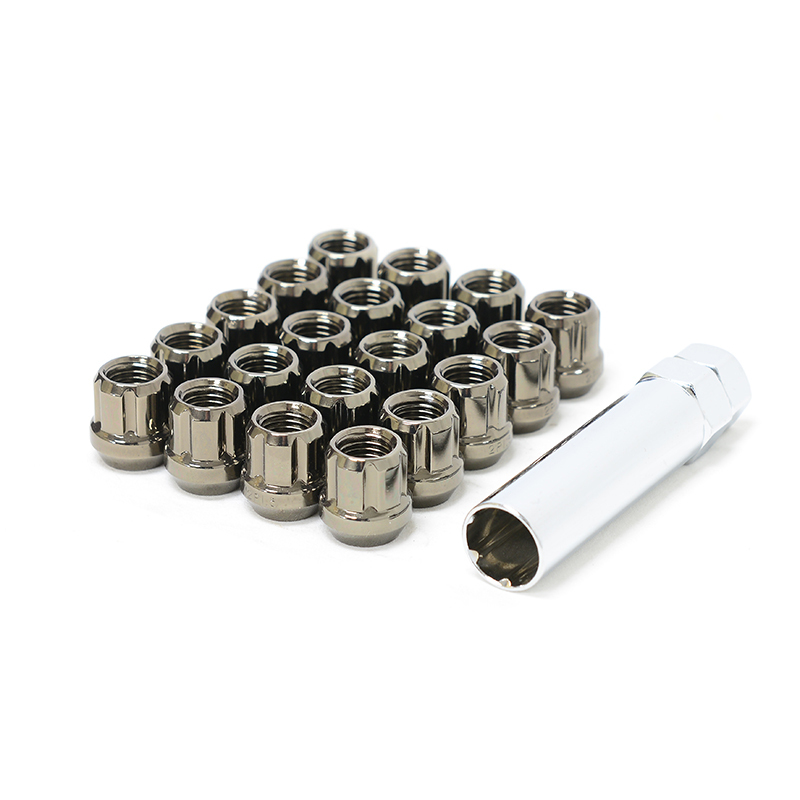 Muteki Titanium Color M12x1.50 Open End Lug Nuts