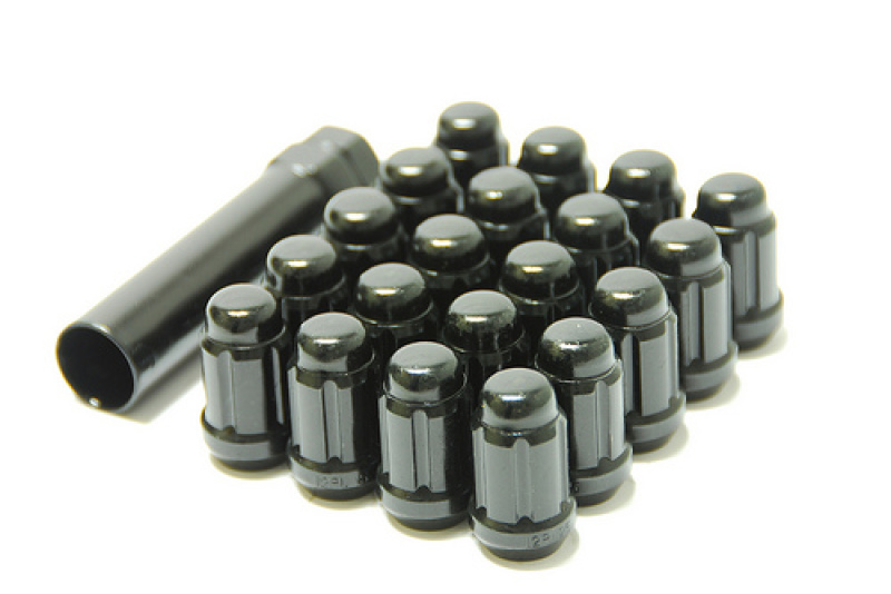 Muteki Black Chrome M12x1.5 Closed End Lug Nuts