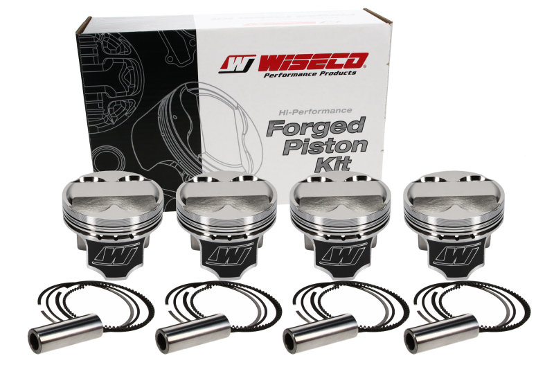 Wiseco 99-00 Civic B16 81.5mm 10.5:1 Professional Series Forged Piston Set